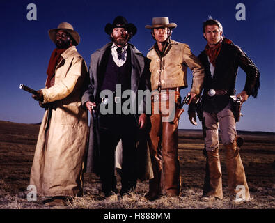 Silverado, (SILVERADO) USA 1985, Regie: Lawrence Kasdan, Danny Glover, Kevin Kline, SCOTT GLENN, Kevin Costner Foto Stock