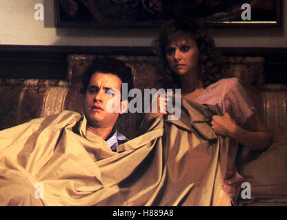 Geschenkt ist noch zu teuer, (il Denaro PIT) USA 1986, Regie: Richard Benjamin, Tom Hanks, Shelley lungo, Chiave: Bett, Bettlaken Foto Stock