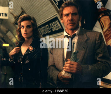 Frenetici, (FRANTIC) USA-F 1987, Regie: Roman Polanski, Emmanuelle Seigner, Harrison Ford, Stichwort: Metro, Freiheitsstatue Foto Stock