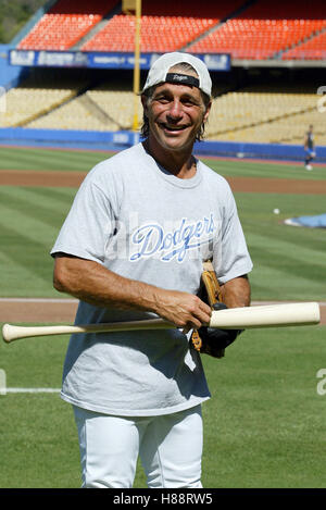 TONY DANZA 45TH STELLE DI HOLLYWOOD BASEBALL Dodger Stadium di LOS ANGELES USA il 10 agosto 2003 Foto Stock