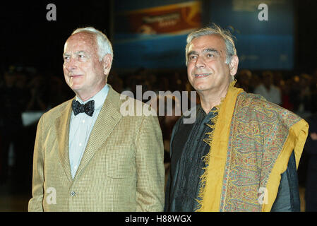 JAMES IVORY & Ismail Merchant LE divorzio premiere del film 60ESIMO FESTIVAL DEL CINEMA DI VENEZIA Italia 31 Agosto 2003 Foto Stock