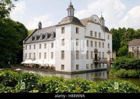 Il castello moated in Essen-Borbeck, Ruhrgebiet area, Renania settentrionale-Vestfalia Foto Stock