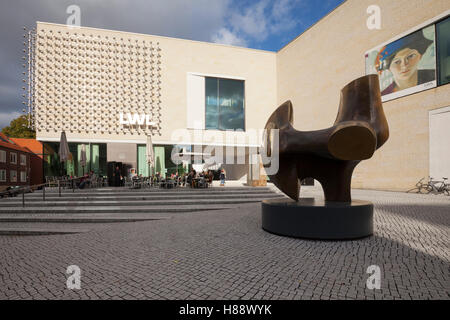 Stato westfaliano museo di arte e storia culturale, Münster, Münsterland, Renania settentrionale-Vestfalia, Germania Foto Stock