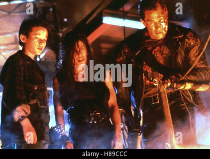 Terminator II - Tag der Abrechnung, terminatore (II), USA 1991, Regie; James Cameron, Edward Furlong, LINDA HAMILTON, Arnold Schwarzenegger Foto Stock