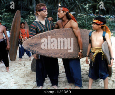 Surf Ninjas (SURF NINJAS) USA 1992, Regie: Neil Israele, Rob Schneider, ERNIE REYES JR., NICHOLAS COWAN, Stichwort: Surfbrett, Stirnband Foto Stock