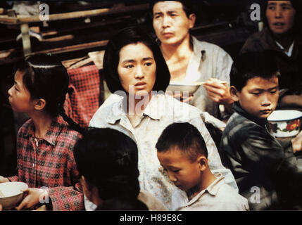 Leben, (HOUZHE / durate di vita) HK 1993, Regie: Zhang Yimou, Gong Li (mi) Foto Stock