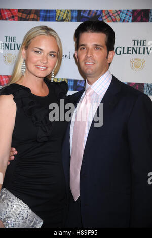 Donald Trump Jr. al 9° 'Dressed a Kilt' carità fashion show a Hammerstein Ballroom di New York City. Aprile 5, 2011 Credit: Dennis Van Tine/MediaPunch Foto Stock