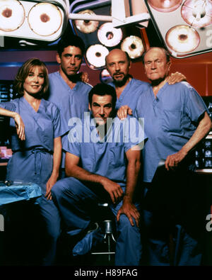 La speranza del Chicago - Endstation Hoffnung, (SPERANZA DEL CHICAGO) TV-Serie USA 1994, ROXANNE HART, ADAM ARKIN, Mandy Patinkin, HECTOR ELIZONDO, E.G.Stichwort MARSHALL: Arzt, OP, Operationssaal, Ärzteteam, Kittel Foto Stock