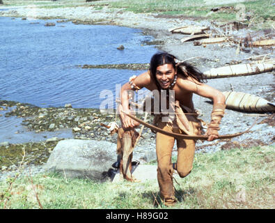 Squanto - Der große Krieger, (SQUANTO: un guerriero del racconto / L'ultimo grande guerriero) USA 1994, Regie: Xavier Koller, ADAM BEACH, Stichwort: Indianer Foto Stock