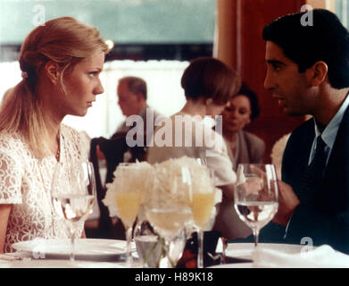 Der Zufallslover, (l'PALLBEARER) USA 1996, Regie: Matt Reeves, Gwyneth Paltrow, David Schwimmer, Stichwort: Essen, Paar, Glas Foto Stock