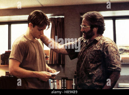 La buona volontà di caccia, (buona volontà di caccia) USA 1997, Regie: Gus Van Sant, matt damon, Robin Williams Foto Stock