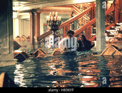 Titanic, (TITANIC) USA 1997, Regie: James Cameron, leonardo dicaprio e Kate Winslet, Stichwort: Überflutung, Wasser Foto Stock