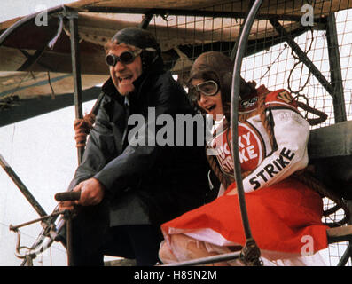 Vom Fliegen und anderen Träumen, (LA TEORIA DEL VOLO) USA 1998, Regie: Paul Greengrass, Kenneth Branagh, Helena Bonham Carter, Stichwort: Fliegermütze, Brille, Flugzeug Foto Stock