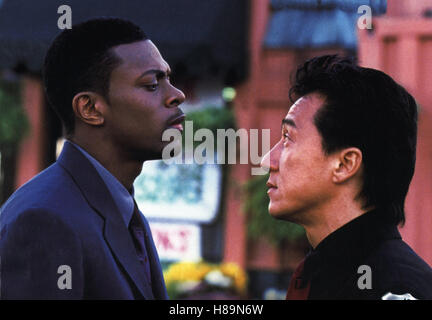 Rush Hour (ora di punta) USA 1998, Regie: Brett Ratner, Chris Tucker, Jackie Chan Foto Stock