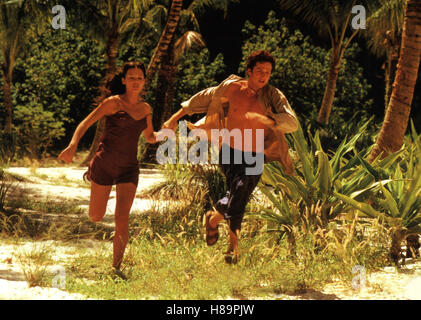 La spiaggia, (spiaggia) USA 2000, Regie: Danny Boyle, VIRGINIE LEDOYEN, GUILLAUME CANET, Stichwort: Laufen, Flucht Foto Stock