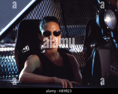 Lara Croft: Tomb Raider, Tomb Raider) GB-USA 2000, Regie: Simon West, ANGELINA JOLIE, Stichwort: Sonnenbrille Foto Stock