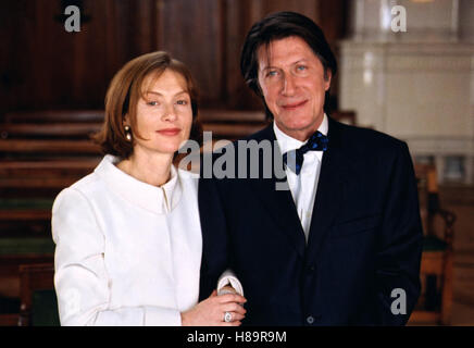 Süßes dono, (MERCI pour le Chocolat) F 2000, Regie: Claude Chabrol, ISABELLE HUPPERT, Jacques Dutronc Foto Stock