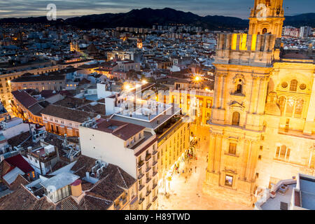 La Encarnación Cattedrale, nota come 'La Manquita', Málaga, Spagna Foto Stock