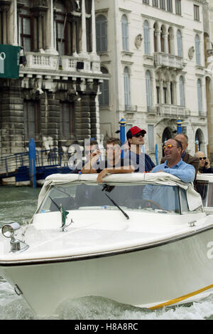 GEORGE CLOONEY George Clooney arriva Venezia 60ESIMO FESTIVAL DEL CINEMA DI VENEZIA ITALIA 01 Settembre 2003 Foto Stock