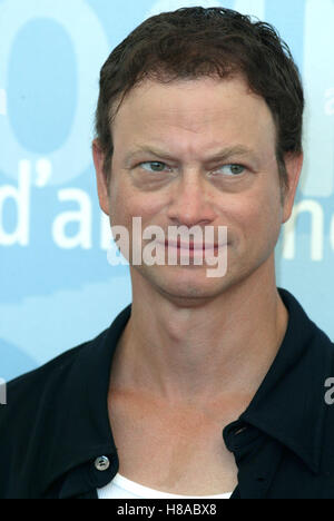 GARY SINISE la macchia umana PHOTOCALL 60ESIMO FESTIVAL DEL CINEMA DI VENEZIA Italia 23 Agosto 2003 Foto Stock