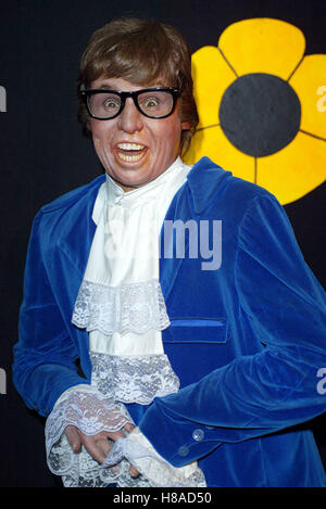 MIKE MYERS COME Austin Powers Museo delle Cere di Hollywood HOLLYWOOD LOS ANGELES STATI UNITI D'AMERICA 07 Ottobre 2003 Foto Stock