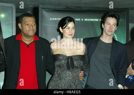 FISHBURNE, MOSS, REEVES, Foto Stock