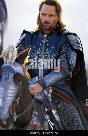 Der Herr der Ringe: Die Rückkehr des Königs, (il Signore degli Anelli - Il Ritorno del Re) USA-NZ 2003, Regie: Peter Jackson, Viggo Mortensen, Chiave: Reiter Foto Stock