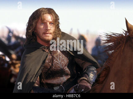 Der Herr der Ringe: Die Rückkehr des Königs, (il Signore degli Anelli - Il Ritorno del Re) USA-NZ 2003, Regie: Peter Jackson, David Wenham, Chiave: Reiter Foto Stock