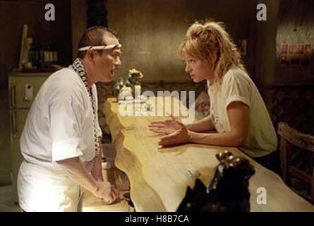 Kill Bill, (kill bill: VOL.1) USA-JAP 2003, Regie: Quentin Tarantino, SONNY CHIBA, Uma Thurman Foto Stock