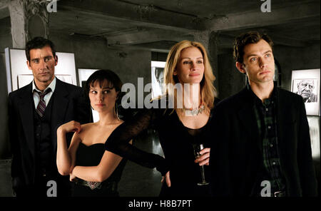 Hautnah, (più vicino) USA 2004, Regie: Mike Nichols, Clive Owen, Natalie Portman, Julia Roberts, Jude Law Foto Stock