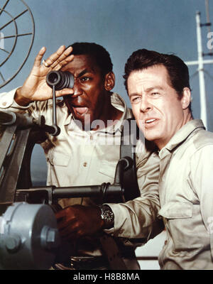 Tennisschlaeger und Kanonen, (I SPY) TV-Serie USA dal 1965 fino al 1968, 82 Episoden, Bill Cosby, ROBERT CULP, Chiave: Sucher, Okular Foto Stock