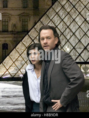 Il Codice Da Vinci - Sakrileg, (IL CODICE DA VINCI) USA 2006, Regie: Ron Howard, Audrey Tautou, Tom Hanks, Verleih: Sony Pictures Foto Stock