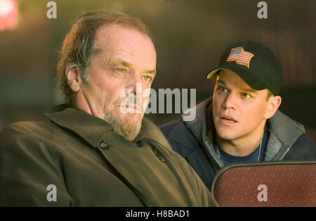 Defunti - Unter Feinden, (I DEFUNTI) USA 2006, Regie: Martin Scorsese, Jack Nicholson, matt damon, , Verleih: WB Foto Stock