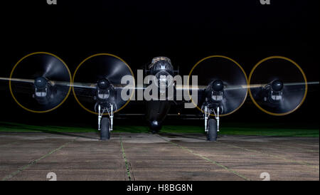 Lancaster Bomber appena Jane Foto Stock