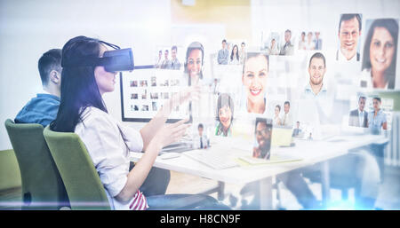 Immagine composita della gente di affari Foto Stock