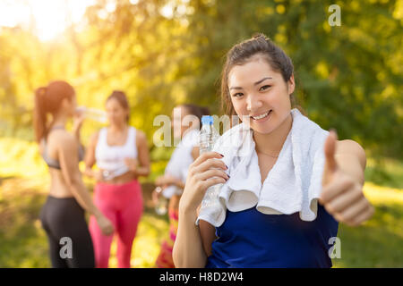 Tempo di ristoro Foto Stock