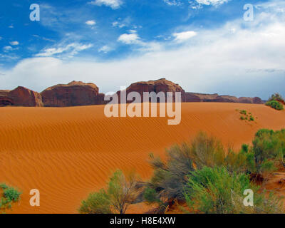 Bellissimo paesaggio nella Monument Valley. Foto Stock