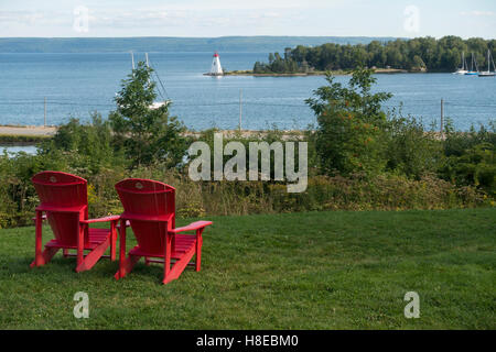 Alexander Graham Bell National Historic Site Baddeck Cape Breton Nova Scotia Foto Stock