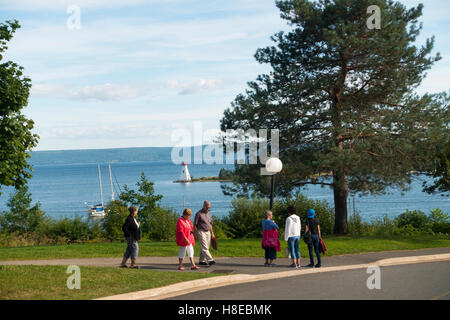 Alexander Graham Bell National Historic Site Baddeck Cape Breton Nova Scotia Foto Stock