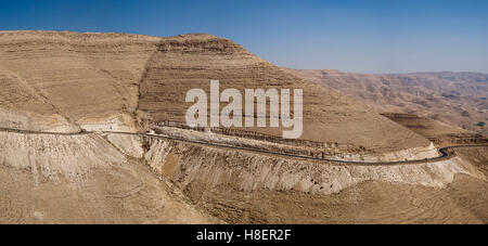 Wadi Al Hasa, Karak/Tafilah Provincia, South Jordan Foto Stock