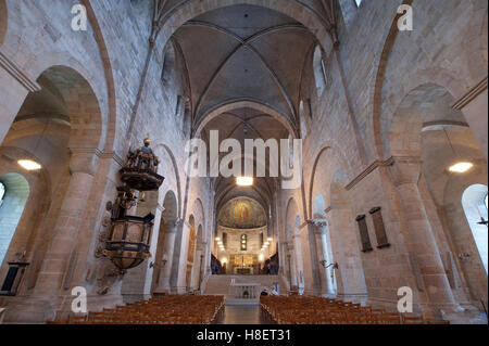 Cattedrale di Lund, Lunds domkyrka, Skane, Svezia, Europa Foto Stock