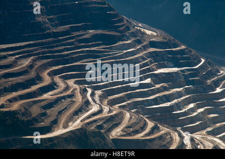 Stiriana Erzberg mountain a Eisenerz, Stiria, Austria, Europa Foto Stock