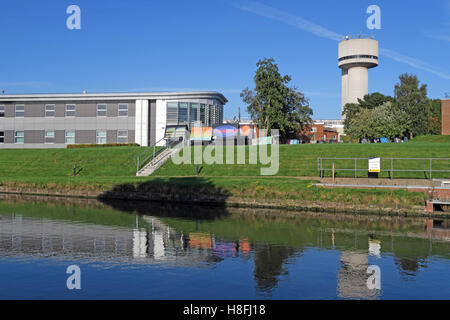 Daresbury research lab e centro di ricerca, Warrington, Cheshire, Inghilterra, Regno Unito Foto Stock