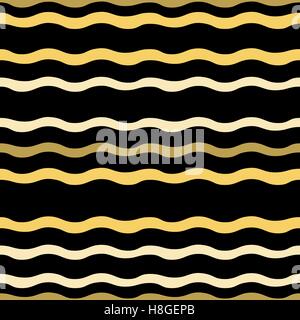 Abstract pattern senza giunture dalle onde Illustrazione Vettoriale