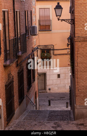 Le stradine di Toledo, Spagna. Foto Stock