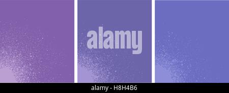 Vernice spray dettaglio di gradiente in viola lavanda magenta Illustrazione Vettoriale