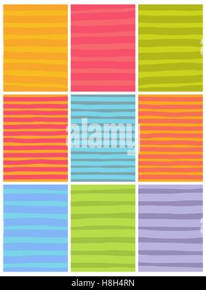 Diversi; Arte; striped; lo striping; raccolta; gruppo;;; stripe handdrawn; fluido; forma; creatività; handdrawn; blu; verde; Illustrazione Vettoriale