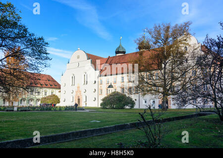 Benediktbeuern: Benediktbeuern Abbey, Oberbayern, Alta Baviera, Baviera, Baviera, Germania Foto Stock