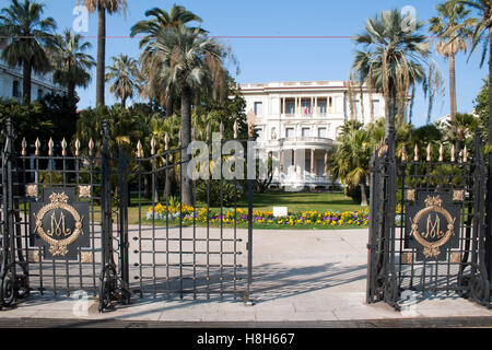 Frankreich, Cote d Azur, Nizza, Im Palais Masséna an der Promenade des Anglais ist das Musée d'Art et d'Histoire untergebracht. Foto Stock