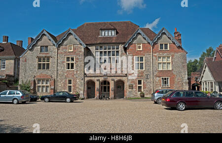 Salisbury, i fucili Berkshire e Wiltshire Museum, Cattedrale vicino, Wiltshire, Inghilterra, Foto Stock